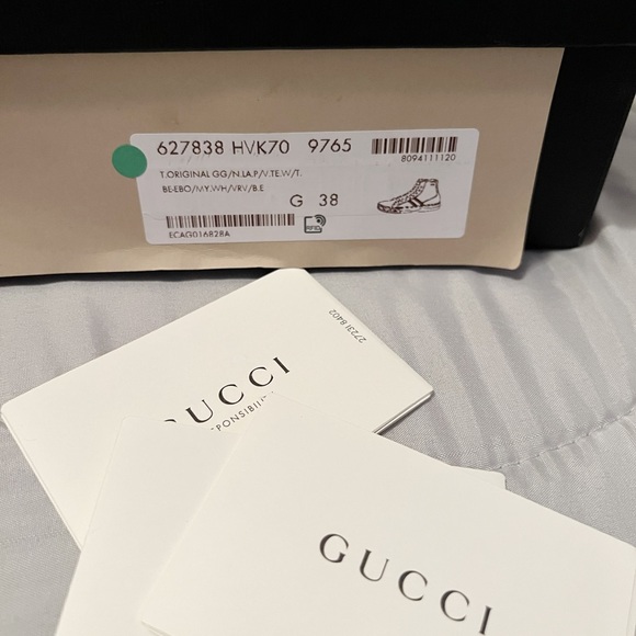Brand new Gucci GG sneakers size 38 - Picture 10 of 10